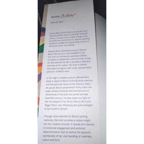 Sandra Blow by Michael Bird (Abstract Vision) paperback - Picture 7 of 16